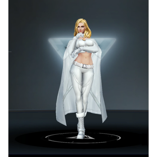 Digital STL Emma Frost Beautiful Girl