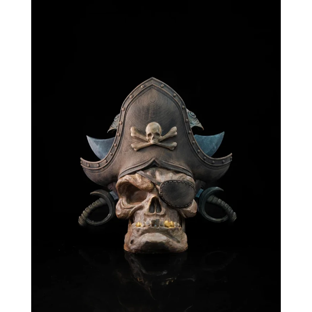 Digital STL Pirate skull