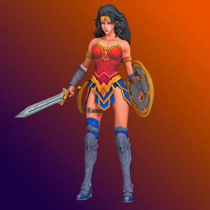 Digital STL Wonder Woman v5