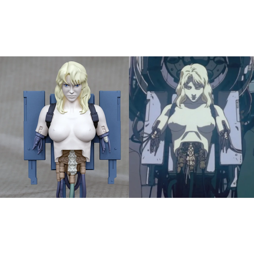 Digital STL Ghost in the shell Project