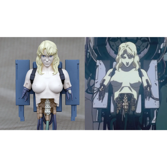 Digital STL Ghost in the shell Project