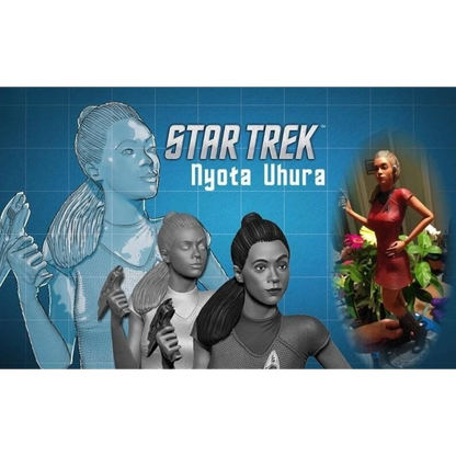 Digital STL Star Trek - Nyota Uhura