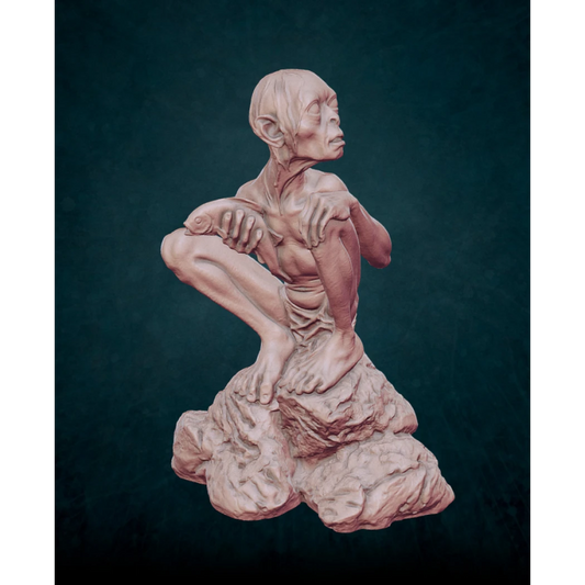 Digital STL The lord of the rings - Gollum