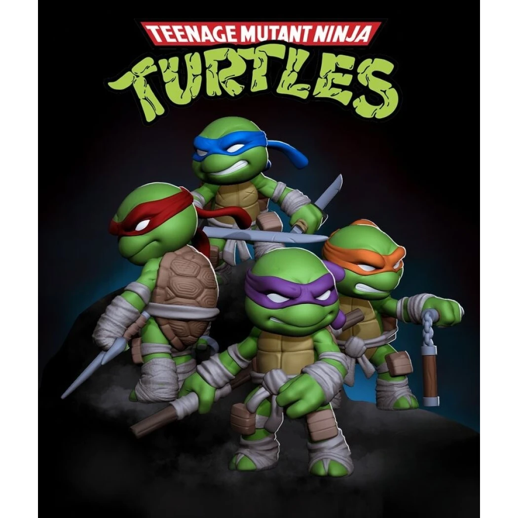 Digital STL TMNT - Mini Ninja Turtles