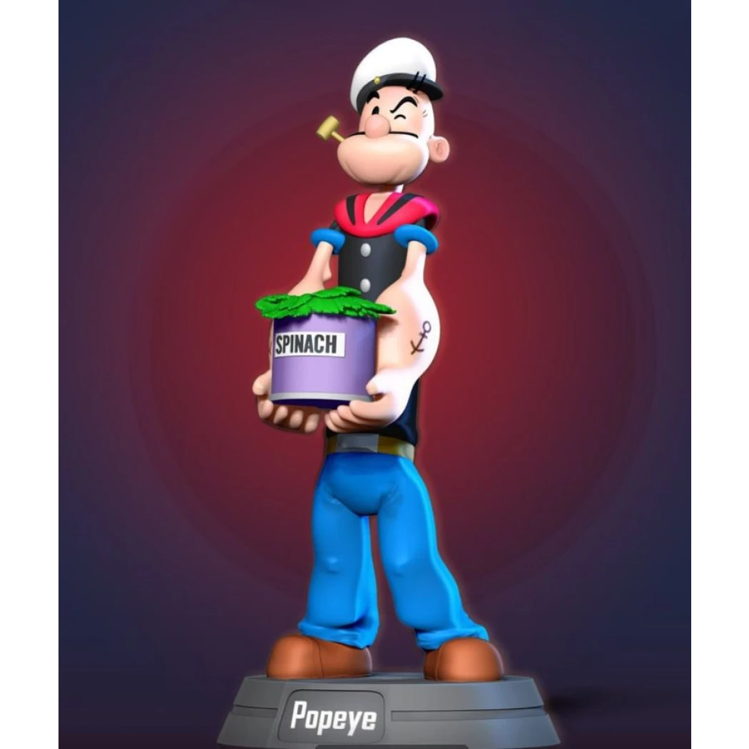Digital STL Popeye