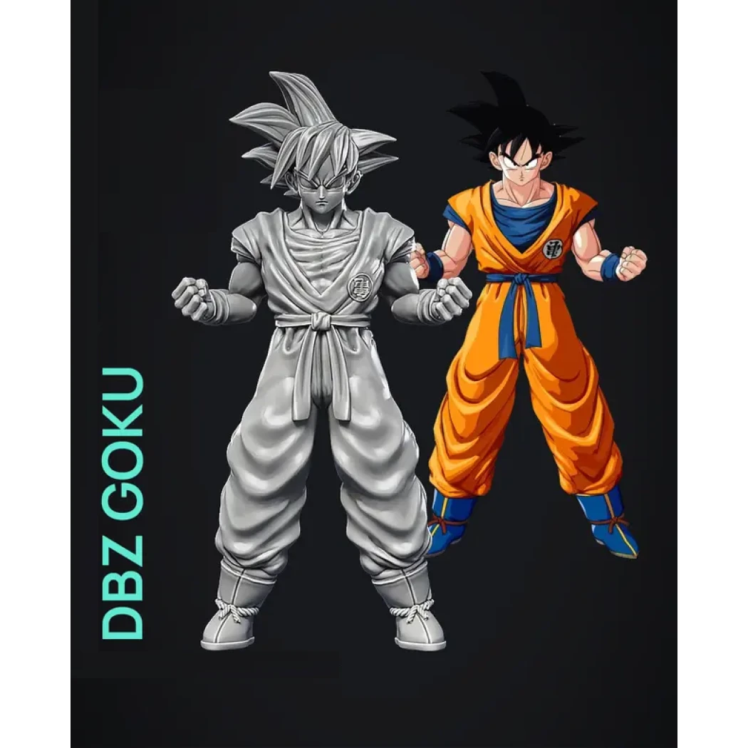 Digital STL Goku SSJ1