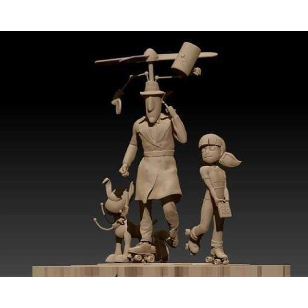 Digital STL Inspecteur Gadget