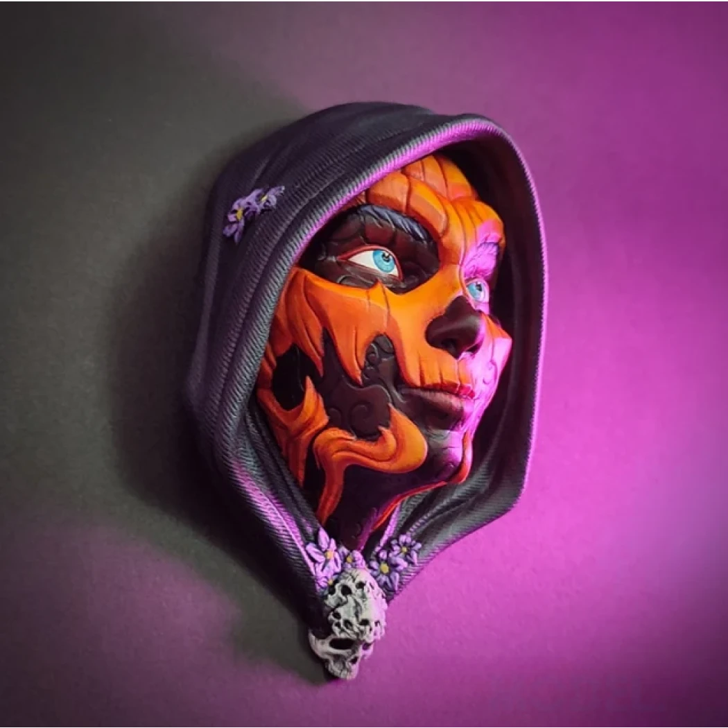 Digital STL Pumpkin Girl