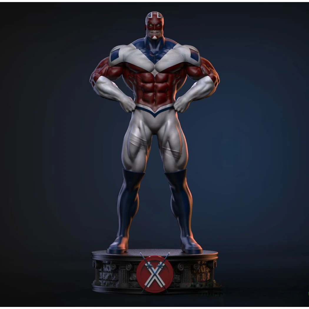 Digital STL Captain Britain