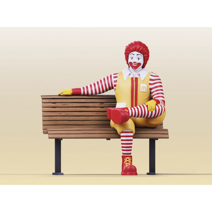 Digital STL Ronald McDonald