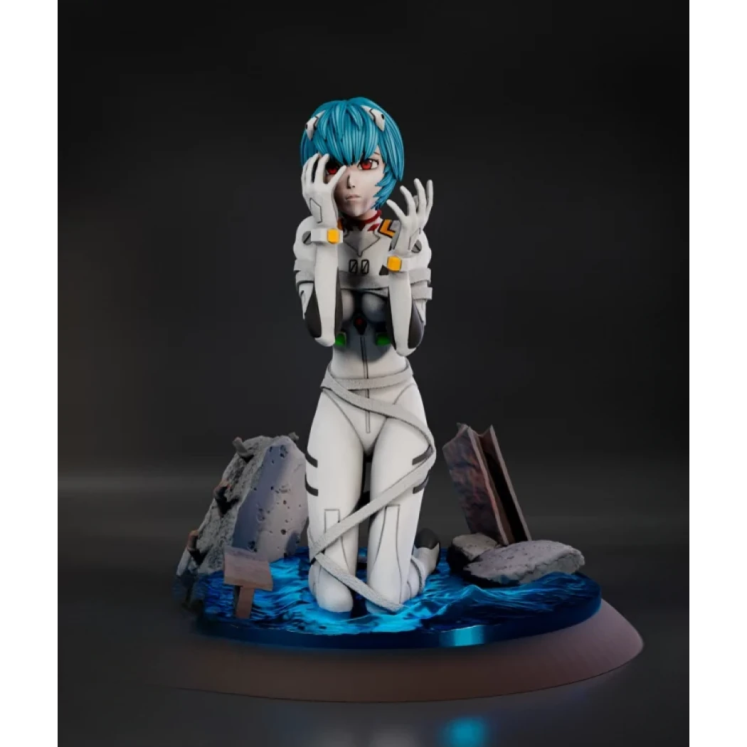 Digital STL Rei Ayanami