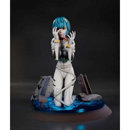 Digital STL Rei Ayanami