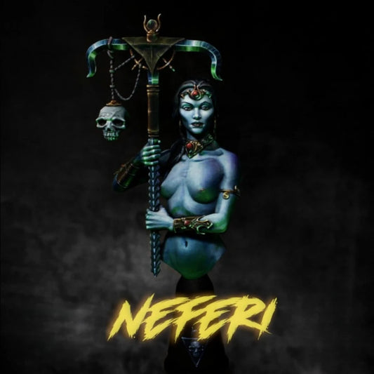 Digital STL Sagara Bust & Neferi Bust