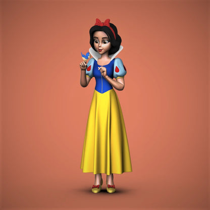 Digital STL Snow White