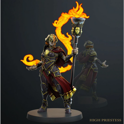 Digital STL Strife Torch High Priestess