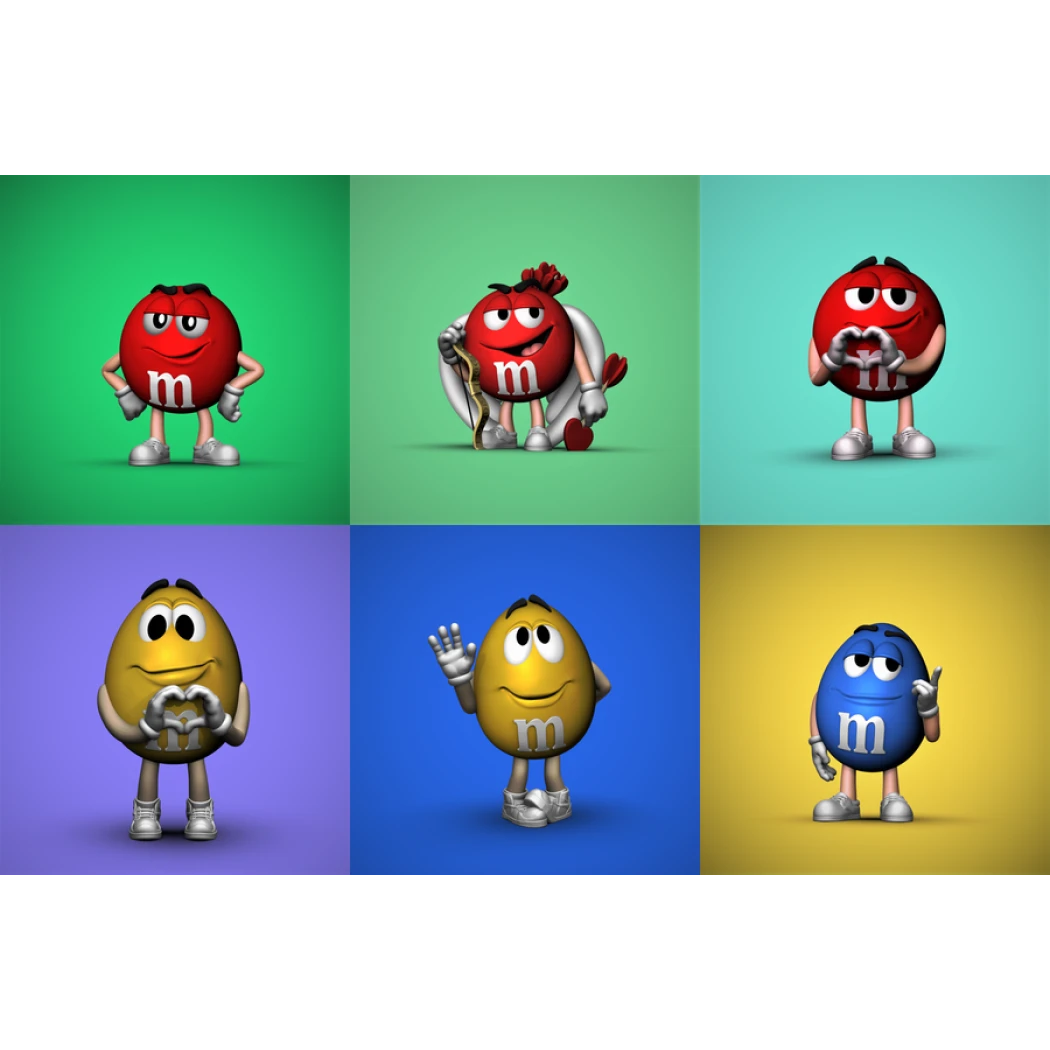 Digital STL M&M's Collection