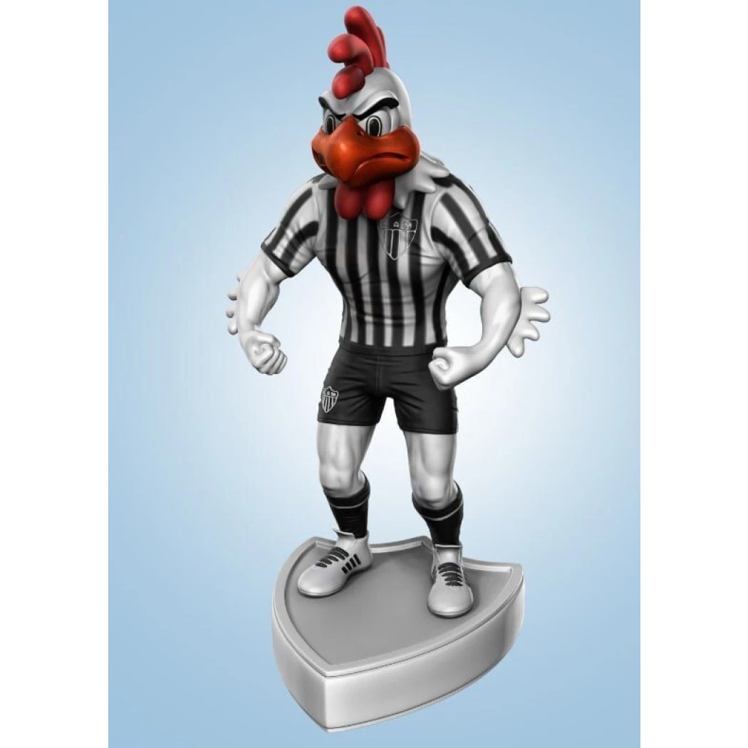 Digital STL Mascote Galo