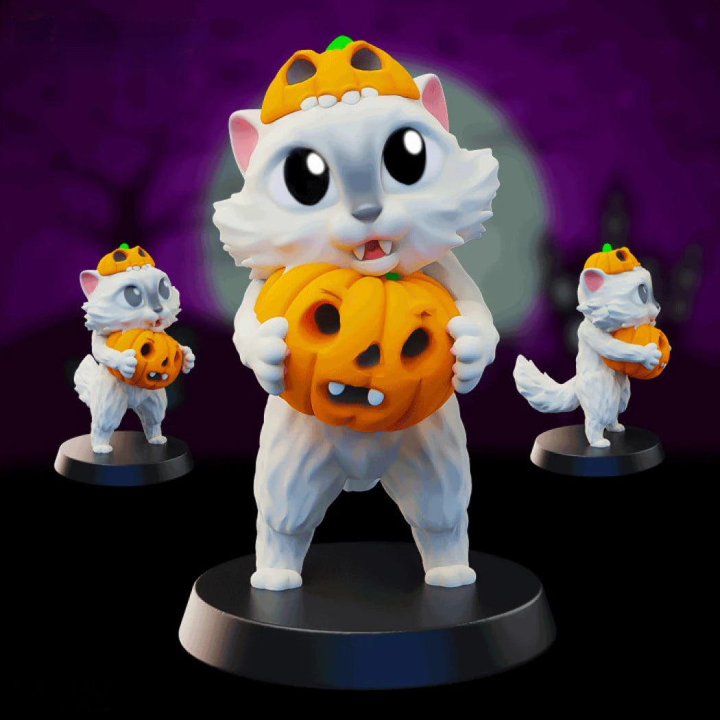 Digital STL Spooky Neko