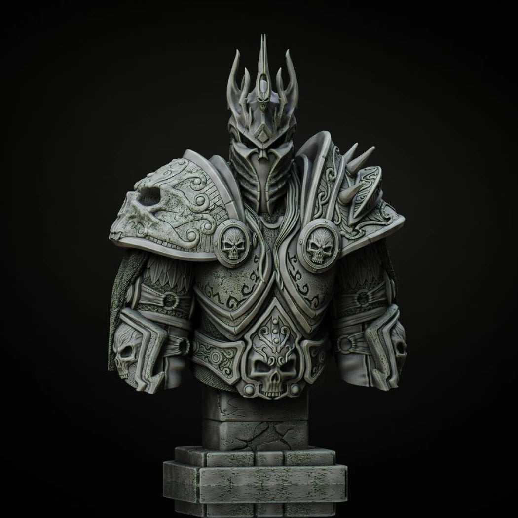 Digital STL Lich King Bust