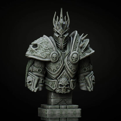 Digital STL Lich King Bust