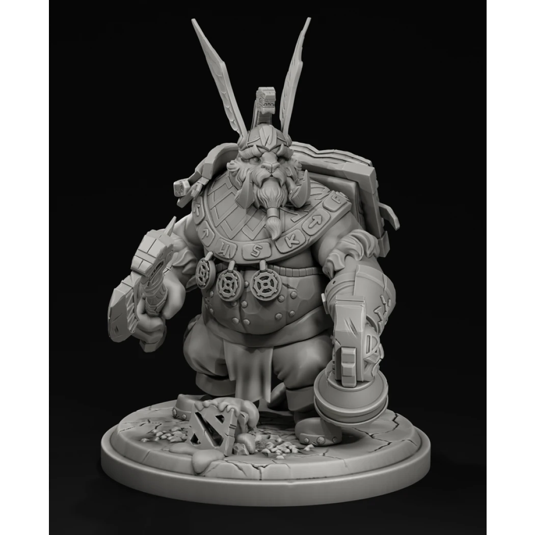 Digital STL Tusk Dota 2