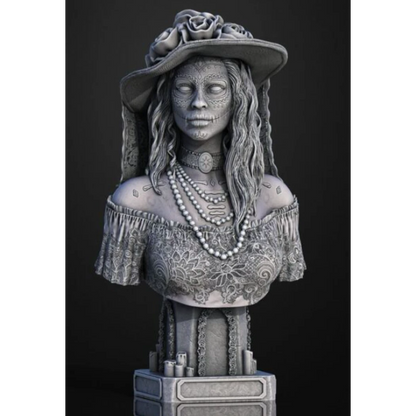 Digital STL LA Catrina