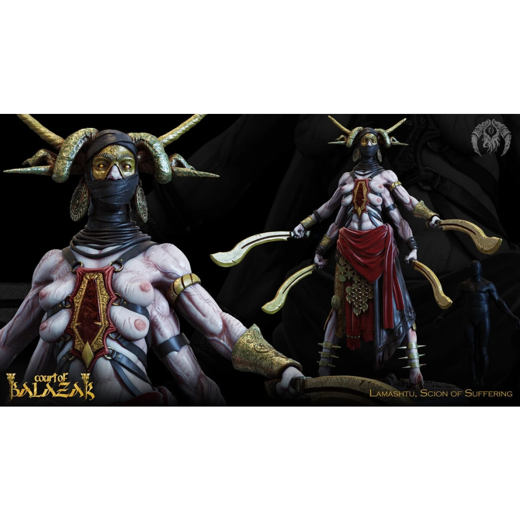 Digital STL Court of Balazar (Lamashtu)