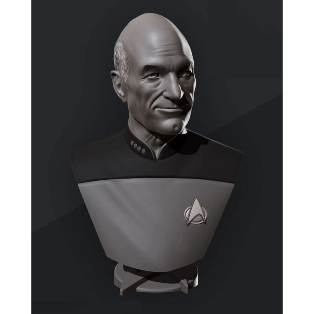 Digital STL Eastman - Picard Bust