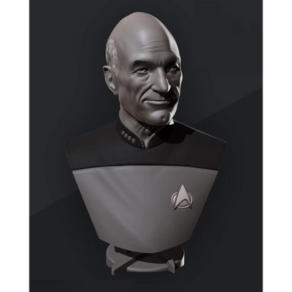 Digital STL Eastman - Picard Bust