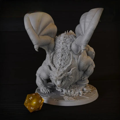 Digital STL Red Dragon