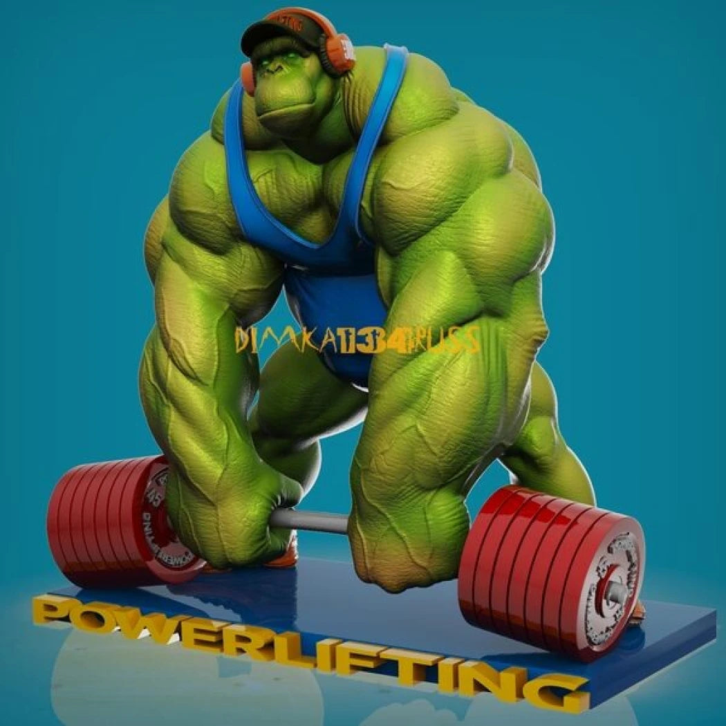 Digital STL Monkey Hulk