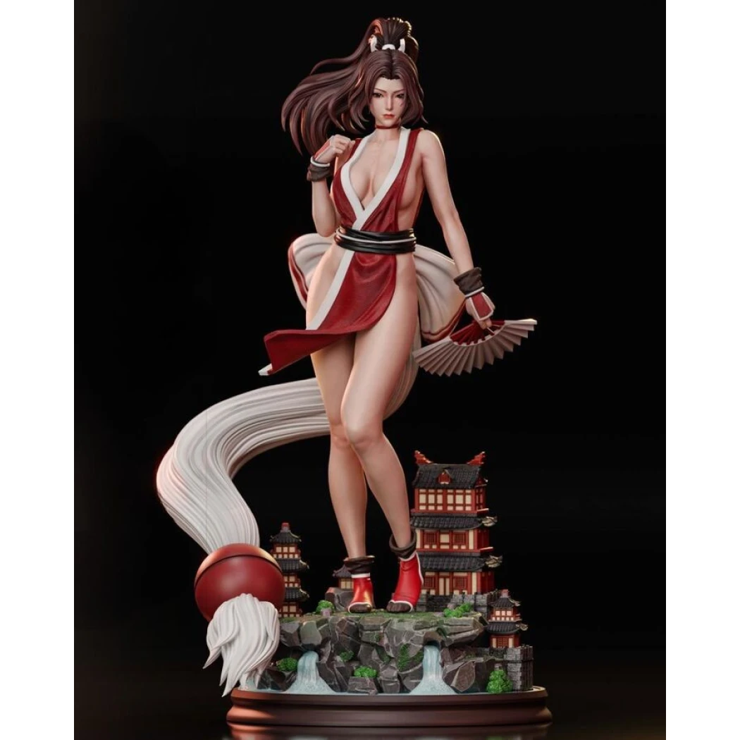 Digital STL Mai Shiranu Sculpture & Bikini Beautiful Asian Girl