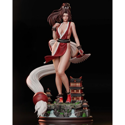 Digital STL Mai Shiranu Sculpture & Bikini Beautiful Asian Girl