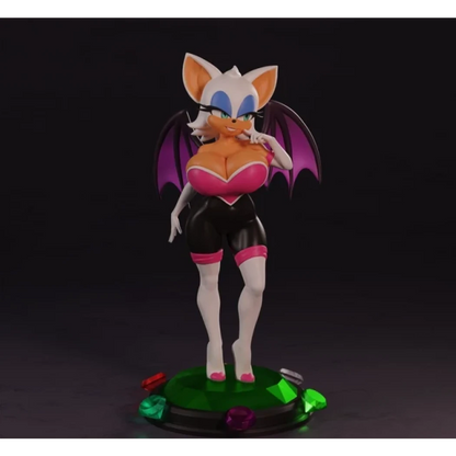 Digital STL Rouge the Bat