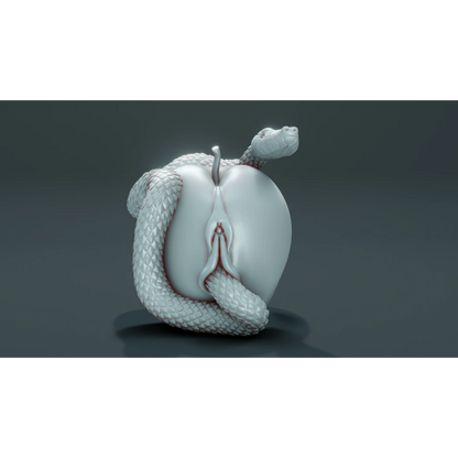 Digital STL Eve apple snake