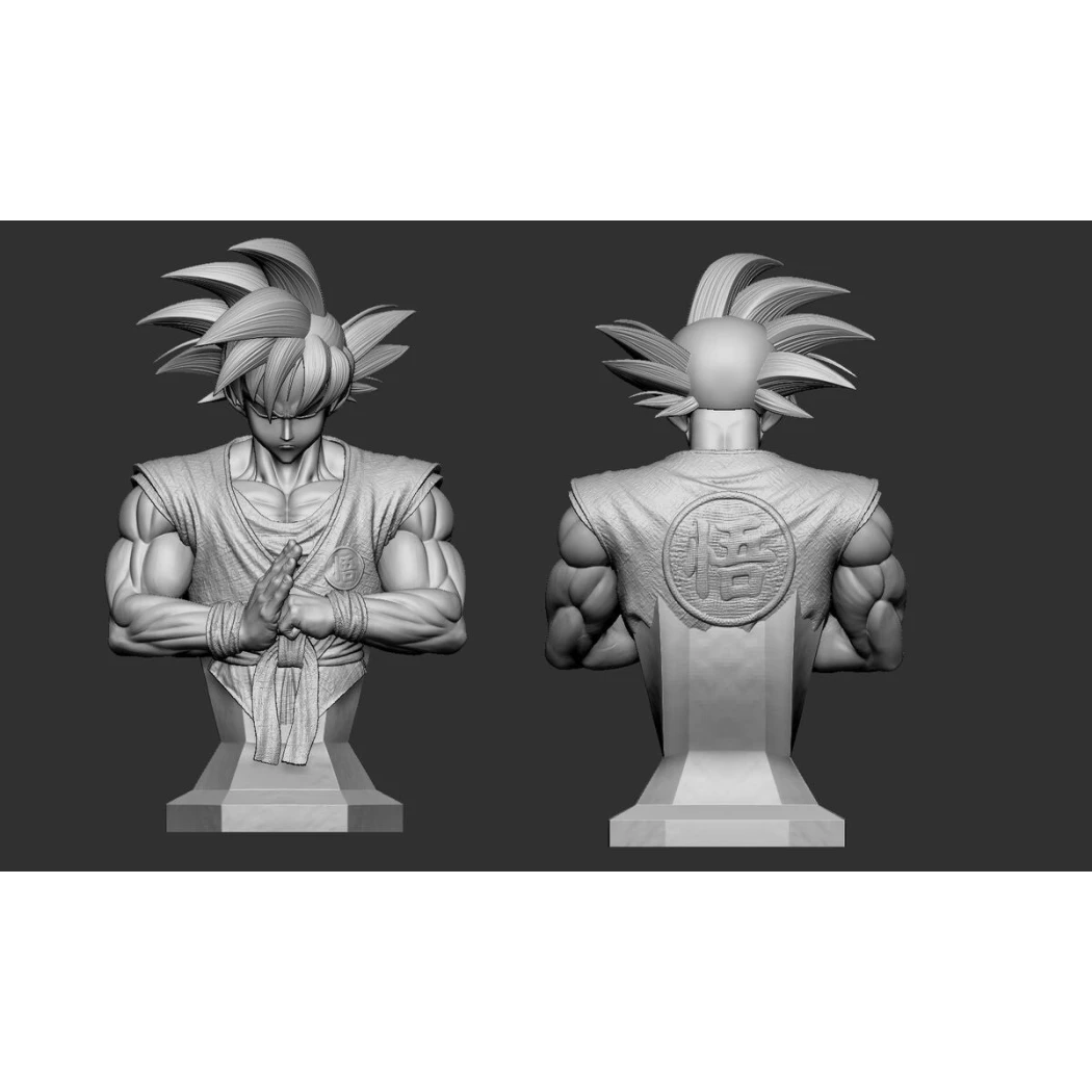 Digital STL Goku Tribute