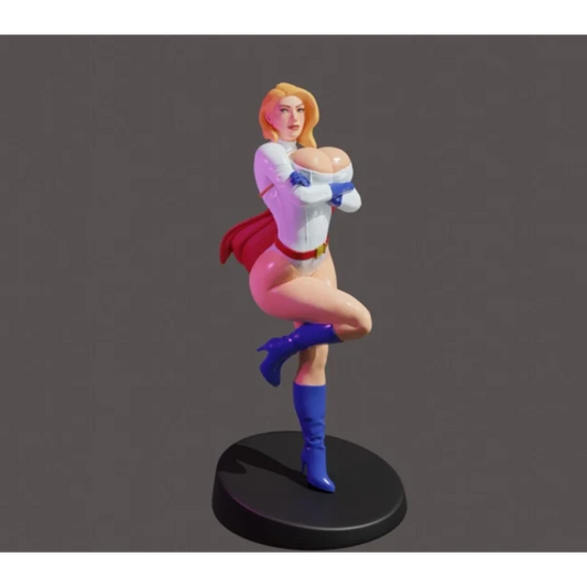 Digital STL Power Girl