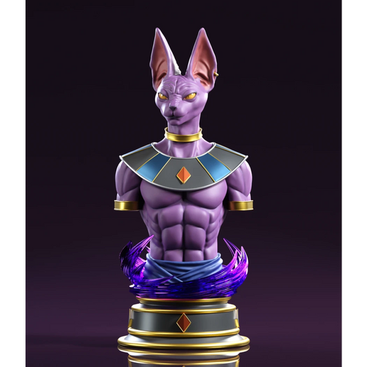 Digital STL Beerus Sama Bust