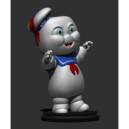 Digital STL Stay Puft Marshmallow