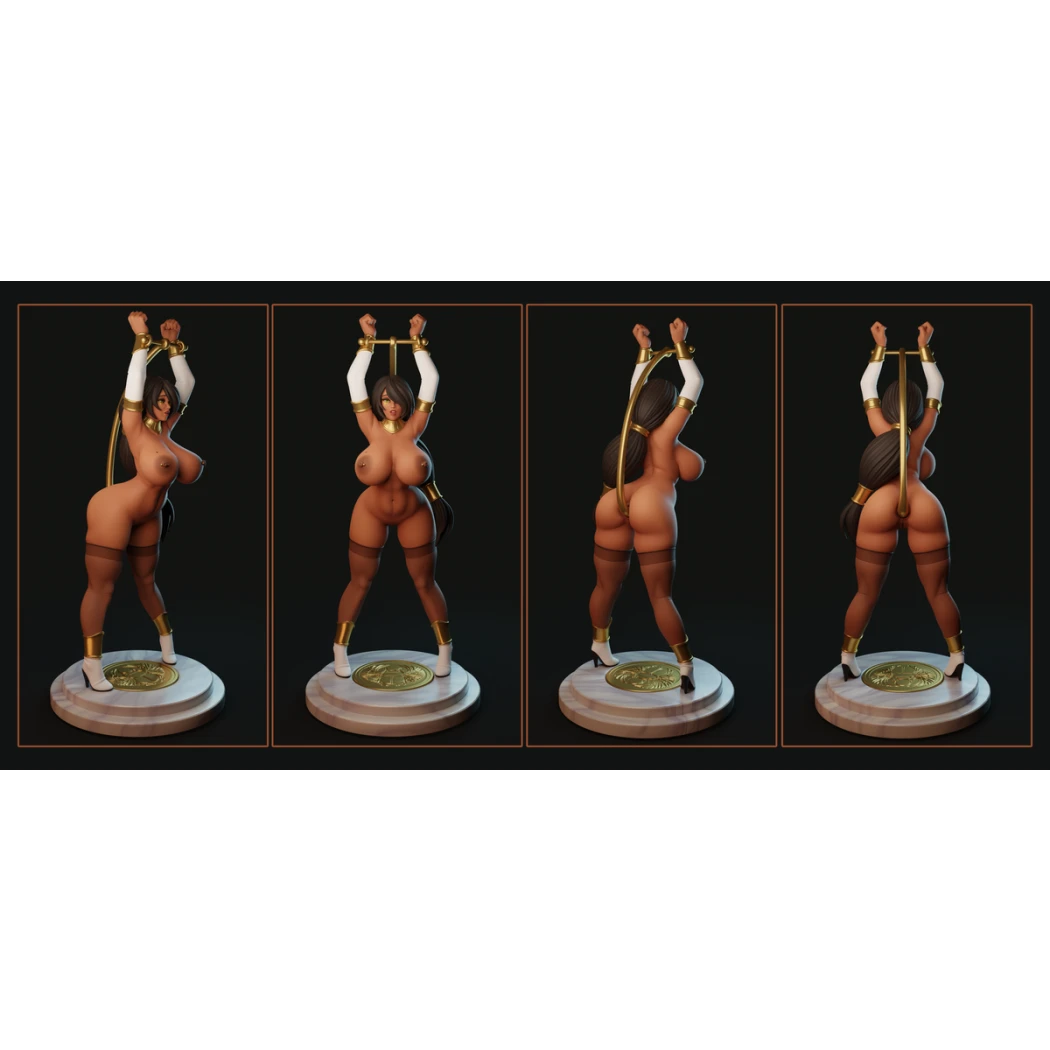 Digital STL Bound Sexy Girl