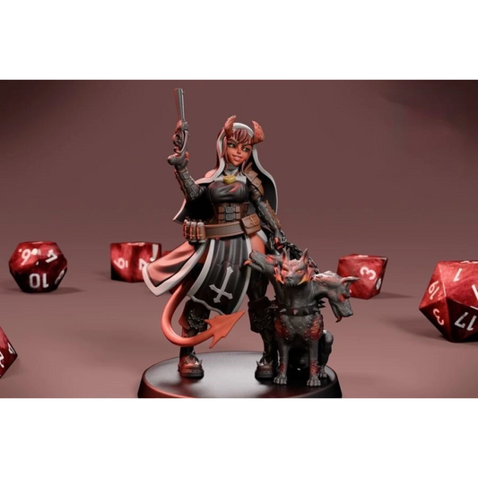 Digital STL Demon Nun Huntress