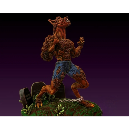 Digital STL Wolf Man