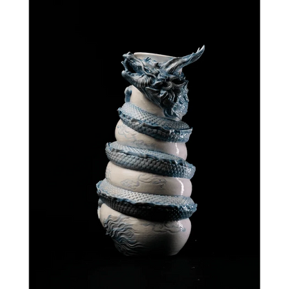 Digital STL Dragon Wrapped Vase