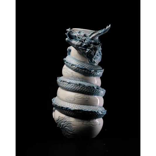 Digital STL Dragon Wrapped Vase