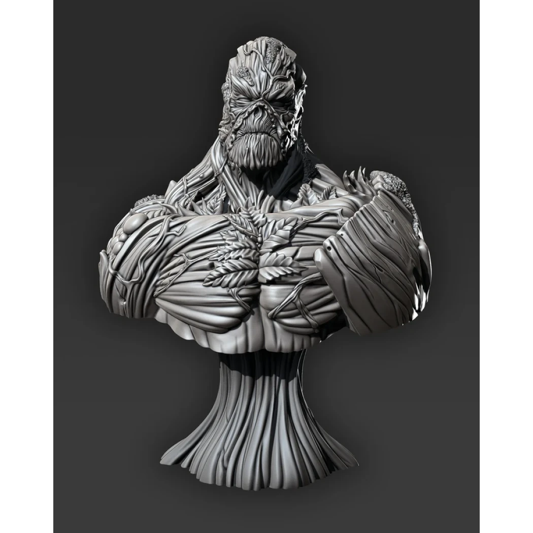 Digital STL Eastman Swamp Thing Bust