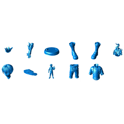 Digital STL Shoto Todoroki v2