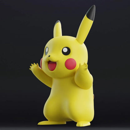 Digital STL Life sized Pikachu