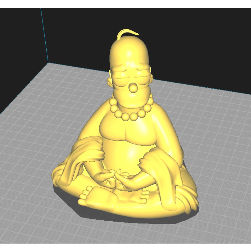 Digital STL Homer Buda
