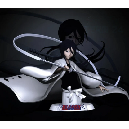 Digital STL Rukia Statue & Bust - Rukia Statue & Bust
