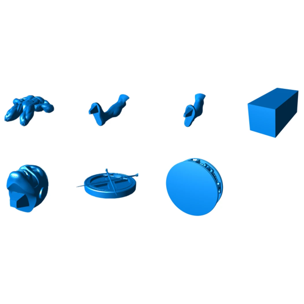 Digital STL Captain Britain